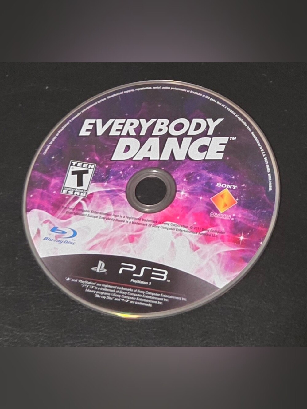 Sony PS3 Everybody Dance Disc